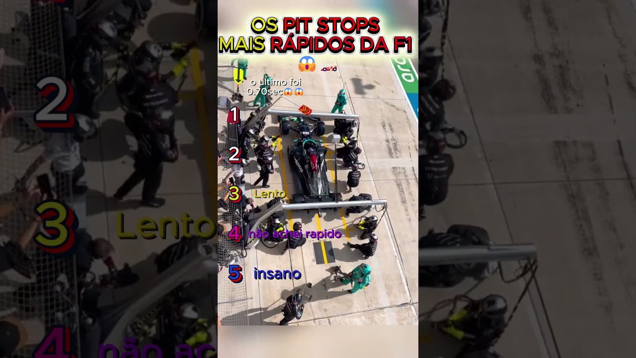 Os pit stops mais rápidos da Fórmula 1 🏎️ #f1  #formula1  #pitstops  #shorts
