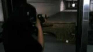 Shooting AR15 at Reds Indoor Range