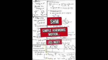 SHM SIMPLE HARMONIC MOTION  JEE MAINS  #viral #neet #youtubeshorts #2023 #viralvideo #shorts #2023