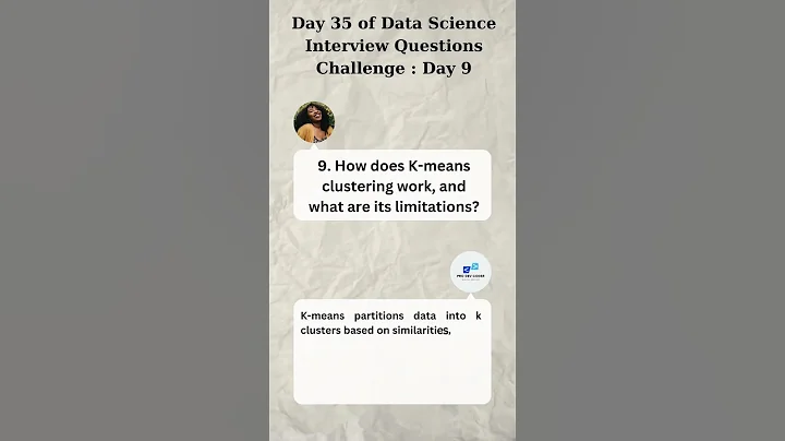 Data Science Interview Questions Challenge: Day 9/35 #shorts