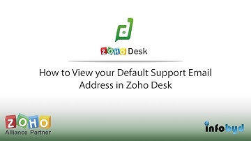 How to View your Default Support Email Address in  Zoho Desk