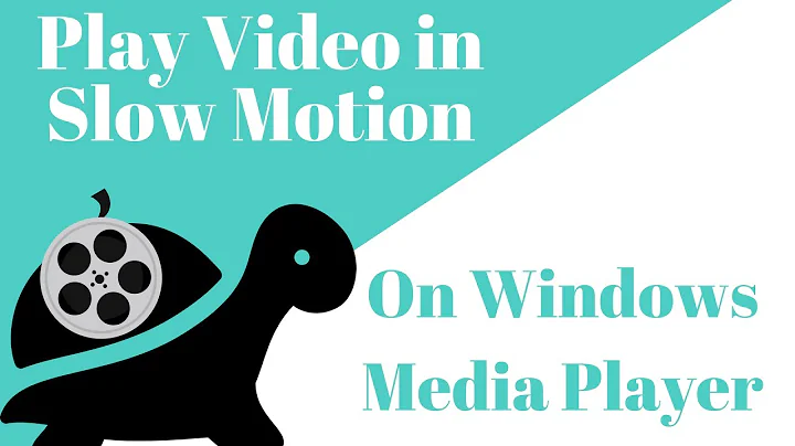 How to play a video in slow motion in Windows Media Player
