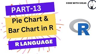 Pie Chart & Bar Chart in R | Part 13 @VikasCodingSchool