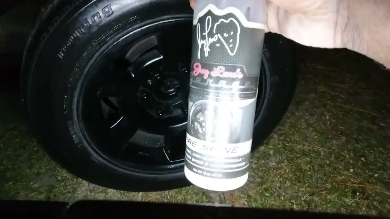 Jay Leno tire shine spray review YouTube