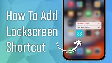 How to Add Lockscreen Shortcut to iPhone Homescreen