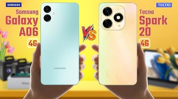 Samsung Galaxy A06 Vs Tecno Spark 20