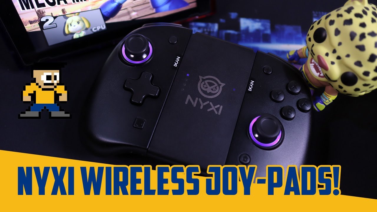 NYXI Wireless Joy-pad with 8 Colors LED Review - A more colourful  alternative - Explosion Network