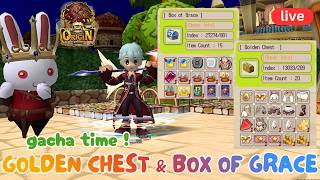 LIVE PAGI SEAL ORIGIN ID ! SAATNYA GACHA HEAVEN'S EGG DARI GOLDEN CHEST , BOX OF GRACE EVENT !