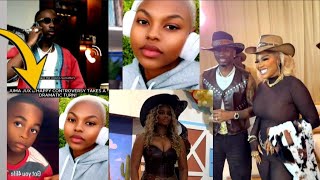 JUMA JUX ON  CALL WITH HIS ALLEGE BABY MAMA HAPPY BIRTHDAY TO PRISCILLA OJO SON #IYABOOJO