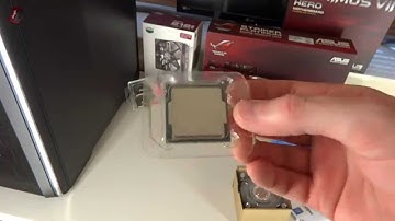 Intel Xeon 1230 v3 LGA1150 Unboxing