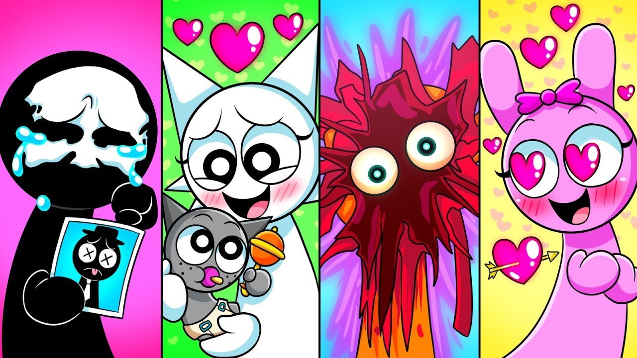 ТОП 25 ЛУЧШИХ АНИМАЦИЙ ПРО INCREDIBOX SPRUNKI!