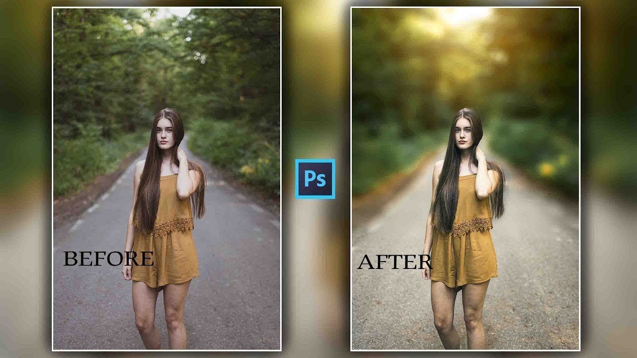 Photoshop CC Tutorial || How to Blur the Background - YouTube