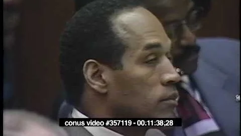OJ Simpson Trial - July 13th, 1995 - Part 1