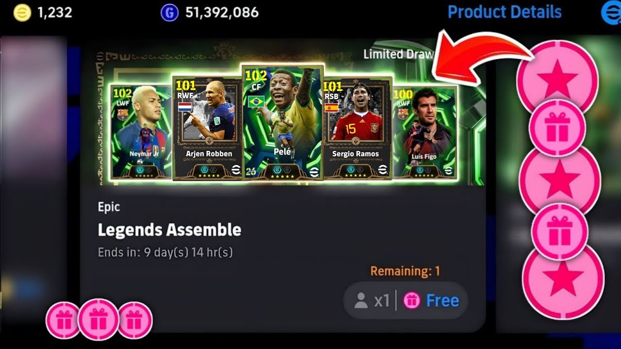 Сбор эпических легенд + ежедневные награды за новые круги в игре⚽✅ Бесплатные монеты, новые эпиче...