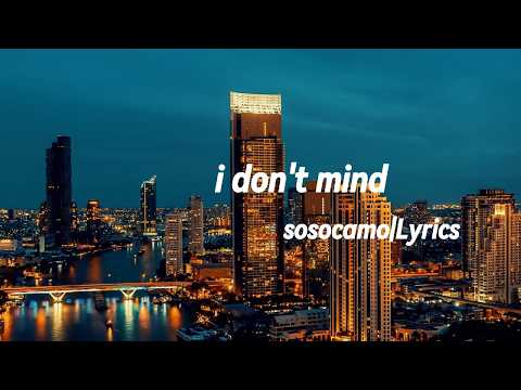 i don't mind - sosocamo |Lyrics#rap #lyrics