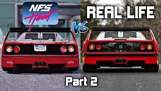 Need For Speed Heat vs REAL LIFE Exhaust Sounds Direct Comparison! -Part 2-