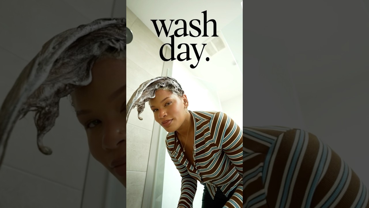 WASH DAY: it was time for a wash, my hair felt SO crunchy & heavy I couldn’t deal 