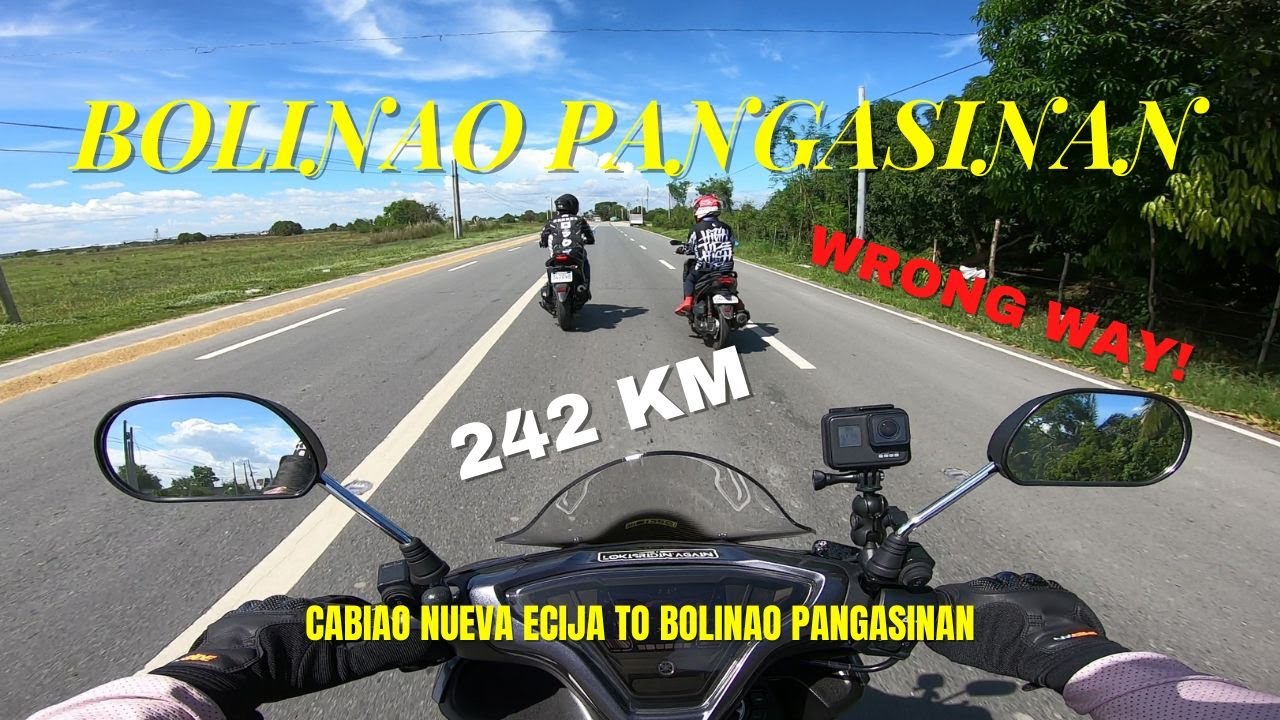 RIDE TO PATAR BEACH BOLINAO PANGASINAN | 2AEROX v2 1AIRBLADE | MOTOLOKIS