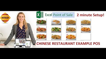 Configuring Excel Point Of Sale for Chinese Restaurant