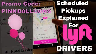 Lyft Drivers-Scheduled Pickups Made Easy-Low Hanging Fruit!