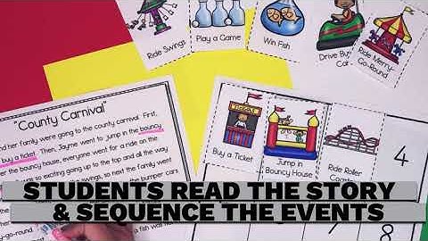 Hands on Sequencing | Hands on Reading Comprehension