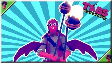 TABS - Bomb-Pire vs Every Unit (Part 2/2) - Original Mods Spooky Faction Update👻