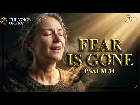 Destroy Anxiety Instantly Today | Psalm 34 in Hebrew (Original Hebrew) 🇮🇱