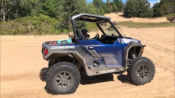 2020 Polaris General ride command rear camera relocation! New Thumper Fab rear winch bumper coming!