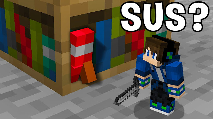 Using AMONG US to Fool My Friends in Minecraft