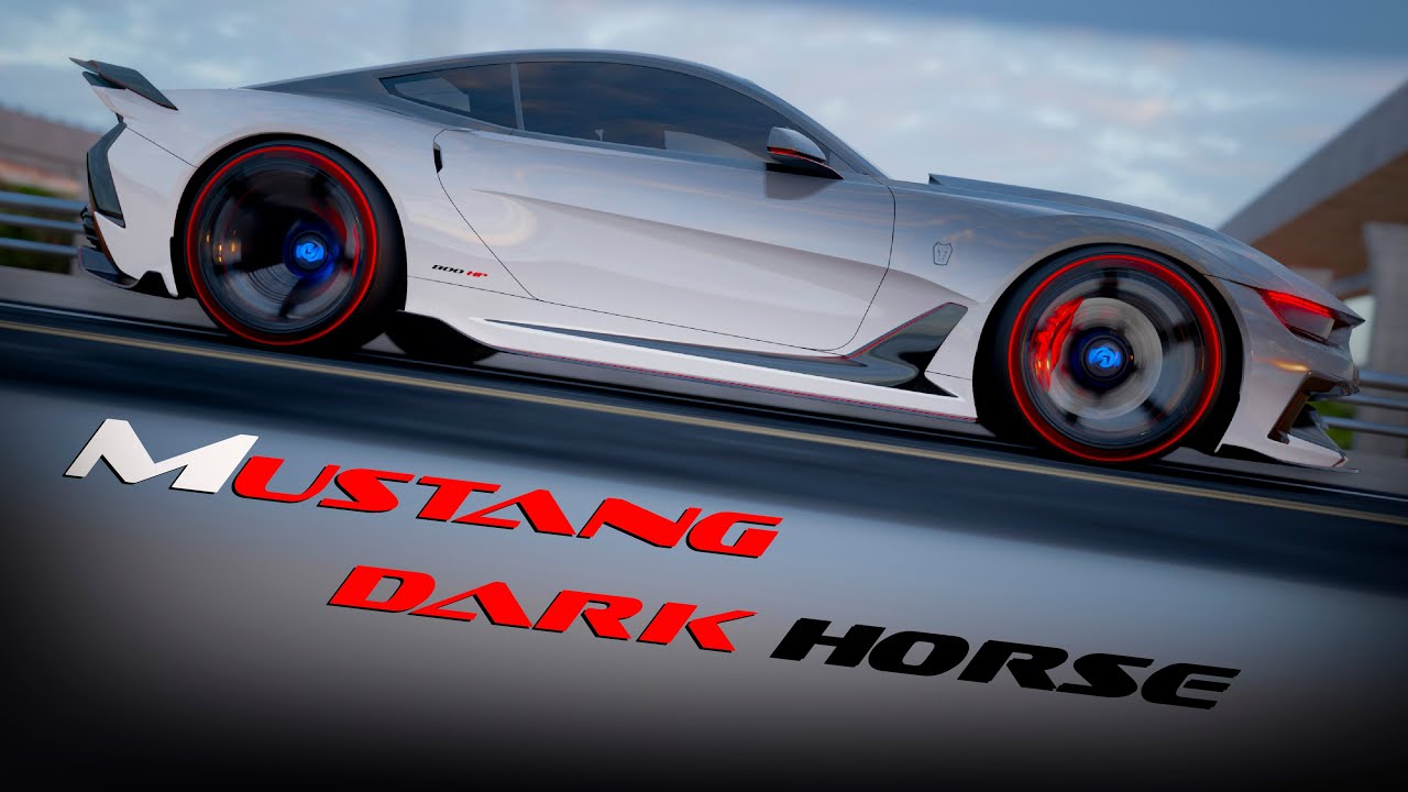 New 2024 Mustang Dark Horse wide body YouTube