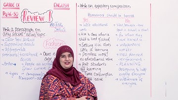 Class 9 - English  - Lecture 52 - Review I - 02 - Allied Schools