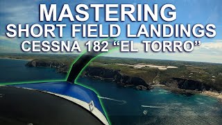 How to Master Short Field Landings in a Cessna 182