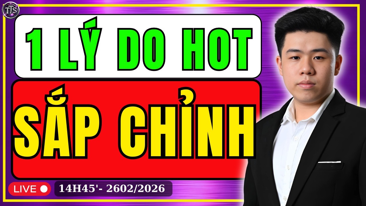 Dự Báo Sóng Số 23/2026: 1 LÝ DO NÓNG THỊ TRƯỜNG SẮP CÓ ĐIỀU CHỈNH MẠNH! | Tiến Thành Stock