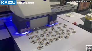Celebrity KAIOU 600*900 with CCD camera positioning UV printer Wealth