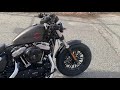 2020 Harley-Davidson  Forty-Eight in River Rock Gray Denim.