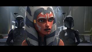 Ahsoka meets Anakin & Obi-Wan - Star Wars: The Clone Wars - Season 7 Episode 9