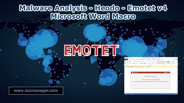 Malware Analysis - Heodo - Emotet v4 - Microsoft Word Macro