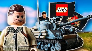 I BUILT A LEGO Military Tank | Brickmania Sherman | FURY