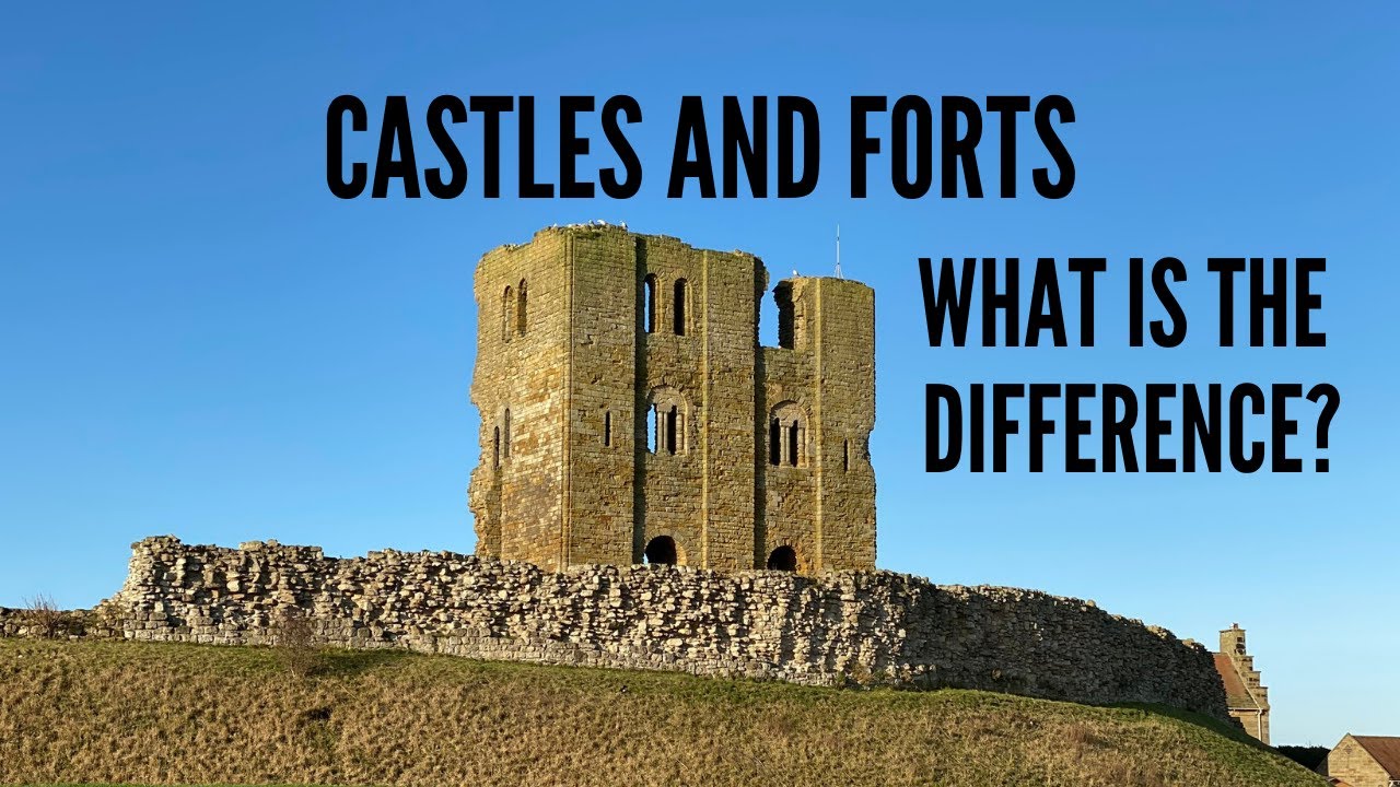 What is the difference between a fortress, castle and stronghold