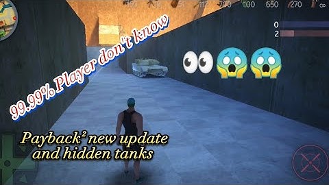 Payback 2 Hidden Tanks In DesertOutpost | 99.99% Player Don