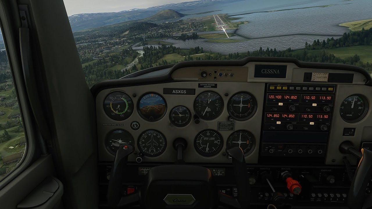 Microsoft Flight Simulator 2020 - Flying from Lakselv to Alta (Norway ...