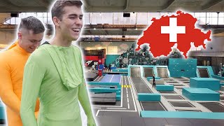 DECOUVERTE DU PLUS GRAND TRAMPOLINE PARK DE SUISSE 🇨🇭