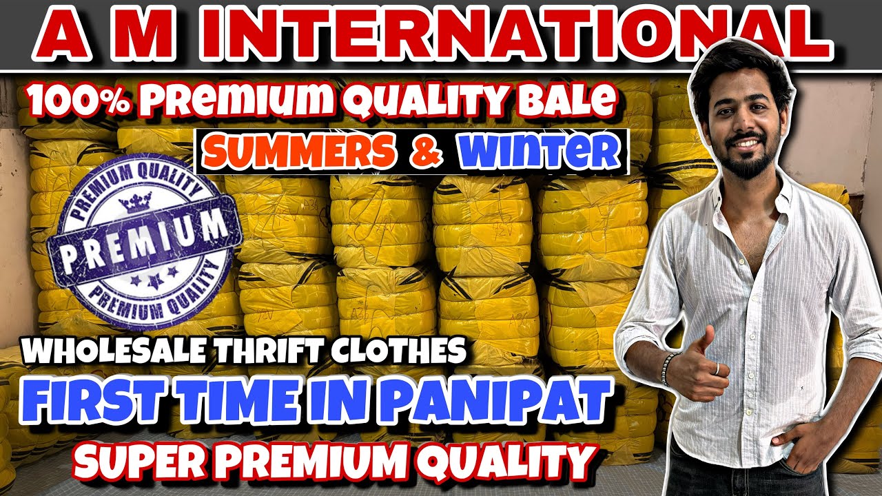 100% Premium Export surplus clothes || DAIMEX bale distributer || summer & winter clothes wholesaler