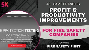 AI Strategies to Boost Profit & Productivity for Fire Safety Companies | Featuring Fire Safety First