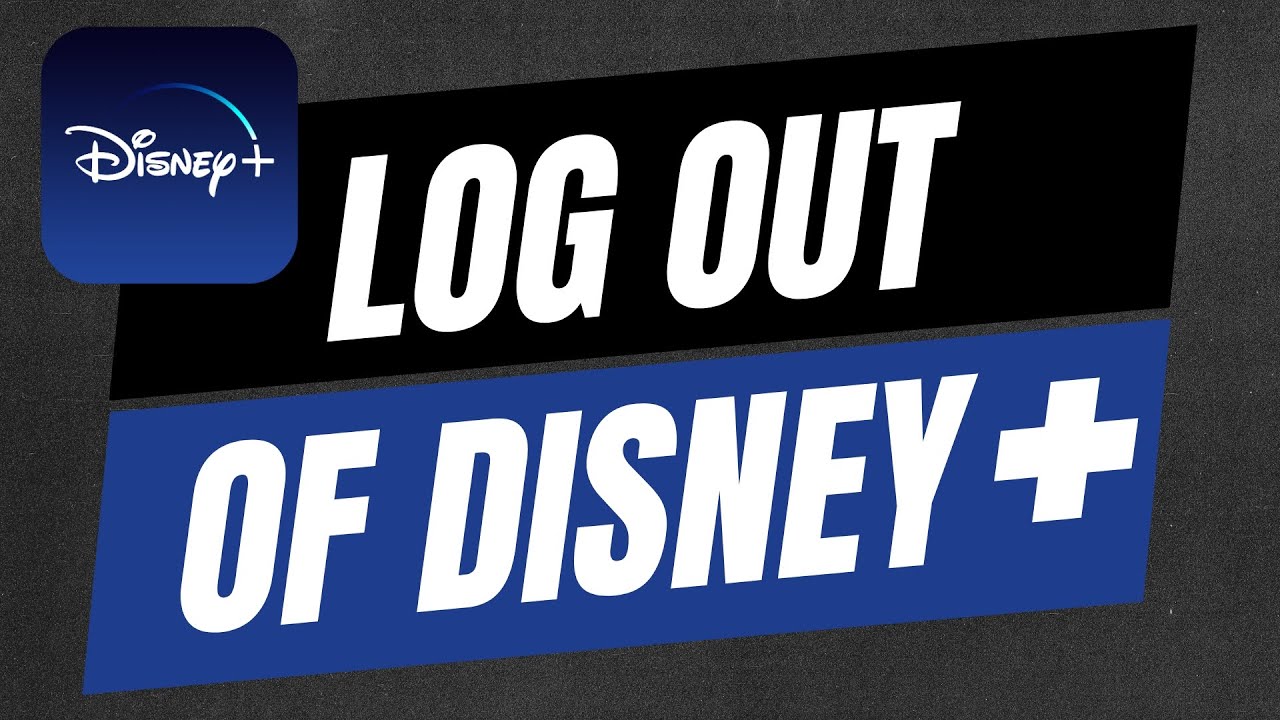 How To Log Off Disney+ On Any TV - Sign Out - YouTube