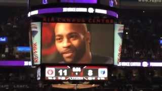 Toronto Raptors Honoring Vince Carter at ACC November 19, 2014