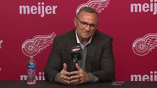 Steve Yzerman press conference: Red Wings GM reviews 2023-24, barely missing playoffs, what's next