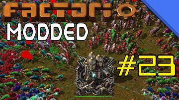 Nuclear biters | Factorio gameplay with mods ep23