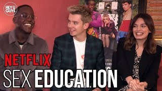 Sex Education | Asa Butterfield, Emma Mackey & Ncuti Gatwa on Netflix's Must-See Series