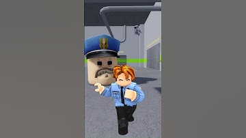 Roblox Bacon cop Barry Jumpscare #shorts